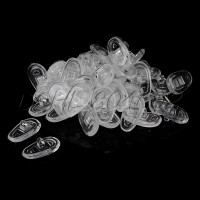 PLAQUETAS DE SILICONA VARIADOS LENTES- 100 UNIDADES